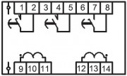 Схема подключения реле РСТ-40-4В